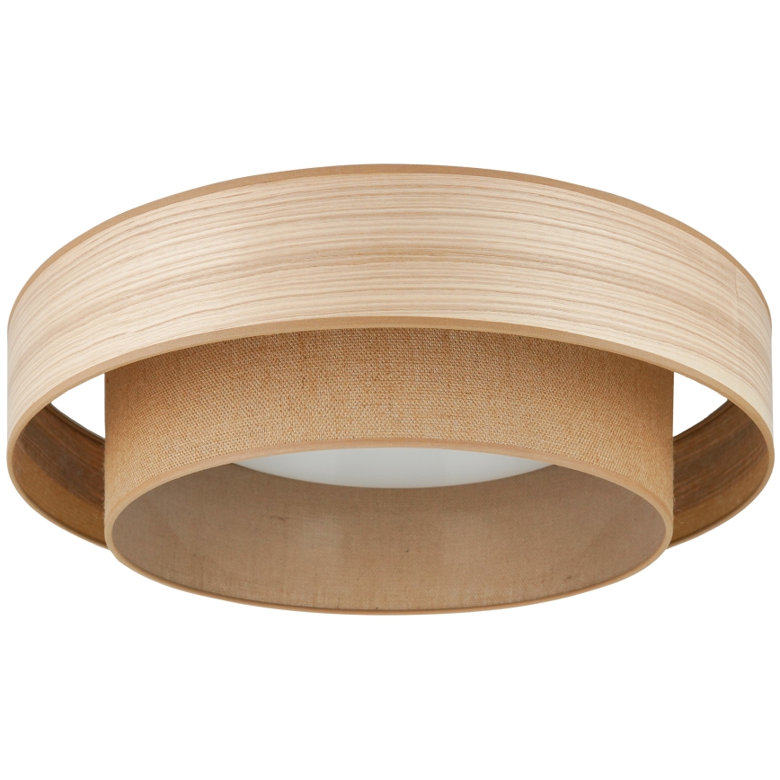 Brilagi - Plafoniera LED MONTANA BOHO LED/26W/230V diametro 60 cm marrone