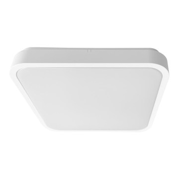 Brilagi - Plafoniera LED per bagno con sensore ZENNA LED/24W/230V 34,5x34,5 cm IP44 bianca + telecomando