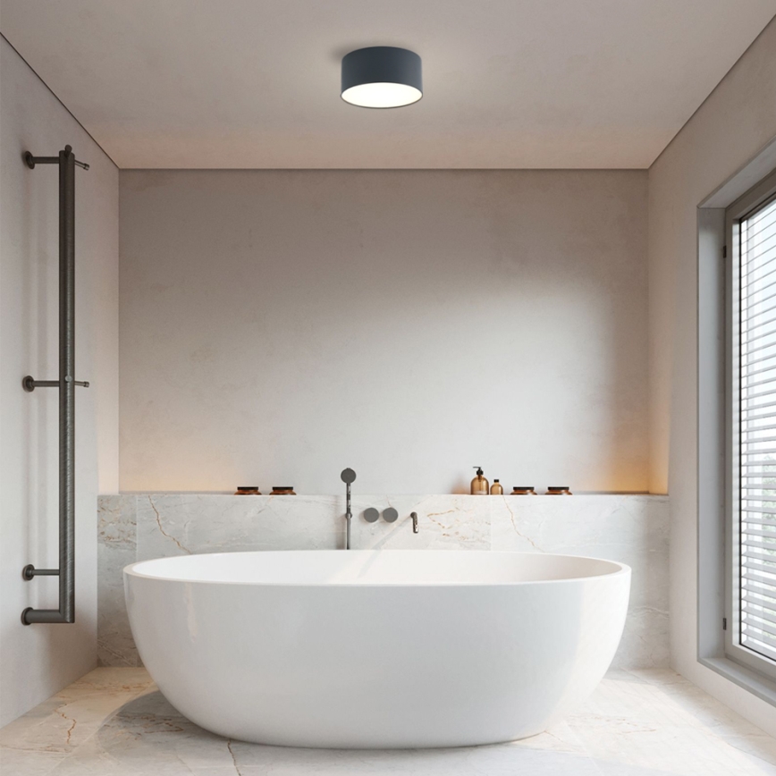 Brilagi - Plafoniera da bagno LED FORIS LED/14W/230V Ø 12 cm antracite IP44