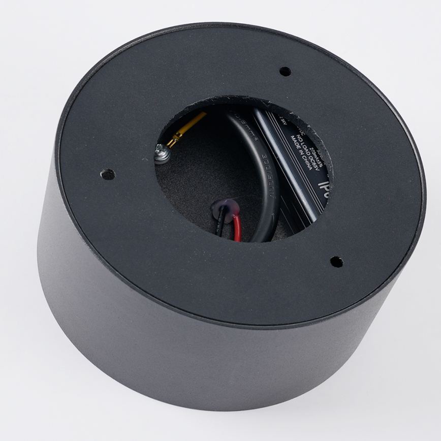 Brilagi - Plafoniera da bagno LED FORIS LED/14W/230V Ø 12 cm antracite IP44