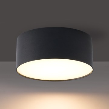 Brilagi - Plafoniera LED per bagno FORIS LED/20W/230V Ø 15 cm nero IP44