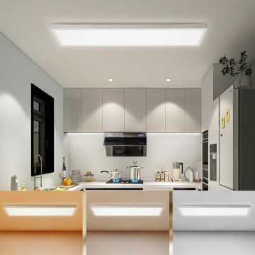 Brilagi - Plafoniera LED per bagno FRAME LED/50W/230V 120x30 cm 3000/4000/6000K IP44 bianca