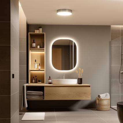 Brilagi - Plafoniera da bagno LED POOL 24W/230V 3000/4000/5500K Ø 30 cm IP54 ottone