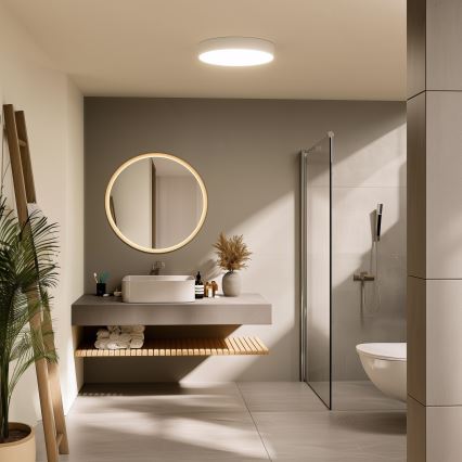 Brilagi - Plafoniera LED da bagno POOL LED/36W/230V 3000/4000/5500K Ø 40 cm IP54 bianco