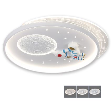 BRILAGI - LED Plafoniera per bambini ASTRO LED/80W/230V 3000/4500/6000K 48x52 cm
