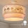 Brilagi - Plafoniera LED per bambini BOBO 1xE27/10W/230V Ø 40 cm rosa/fate