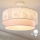 Brilagi - Plafoniera LED per bambini BOBO 1xE27/60W/230V Ø 40 cm crema/rosa/coniglietti