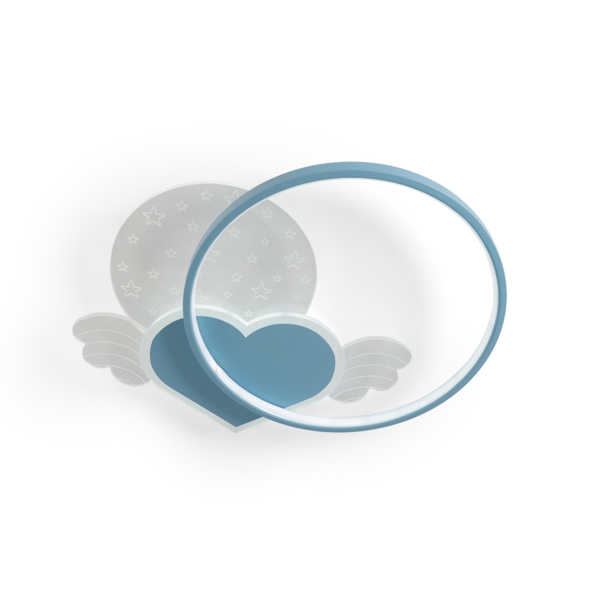 Brilagi - Plafoniera LED per bambini LOVE LED/48W/230V 3000/4500/6000K blu