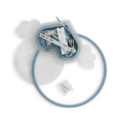 Brilagi - Plafoniera LED per bambini LOVE LED/48W/230V 3000/4500/6000K blu