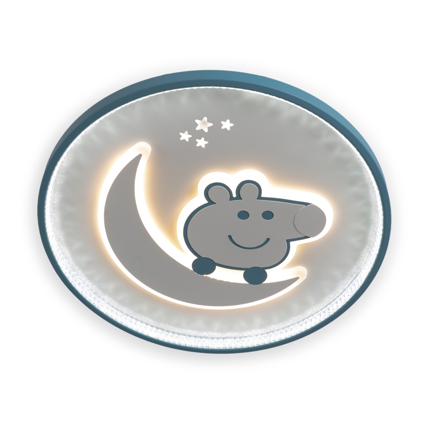 Brilagi - Plafoniera LED per bambini PIGGY LED/70W/230V 3000/4500/6000K Ø 45 cm