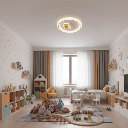 Brilagi - Plafoniera LED per cameretta THUNDER LED/90W/230V 3000/4500/6000K Ø 50 cm