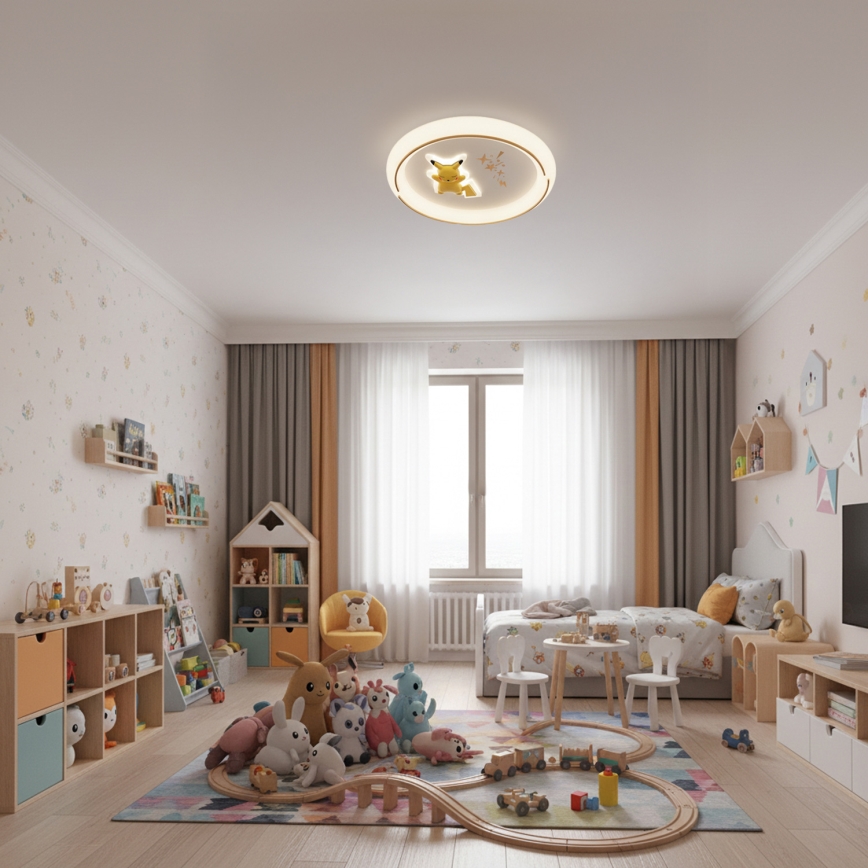 Brilagi - Plafoniera LED per cameretta THUNDER LED/90W/230V 3000/4500/6000K Ø 50 cm