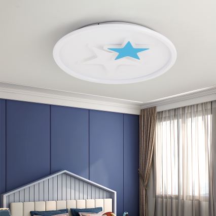Brilagi - Plafoniera LED per cameretta STARS LED/35W/230V Ø 53 cm