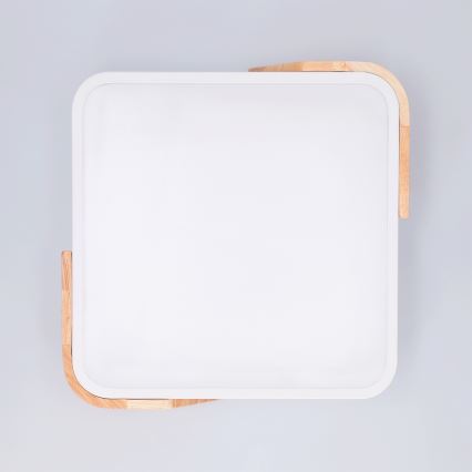 Brilagi - Plafoniera LED PILANA LED/24W/230V rovere/bianco 32x32 cm