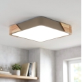 BRILAGI - Plafoniera LED PILANA SQUARE LED/24W/230V rovere/beige 32x32 cm