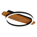 Brilagi - Plafoniera LED PLANK 16W 230V 4000K 30x40 cm, finitura in legno