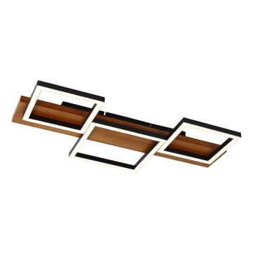 Brilagi - Plafoniera LED PLANK 30W/230V 4000K 34,5x65 cm, legno