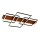Brilagi - Plafoniera LED PLANK, 35W/230V, 4000K, 55x90 cm, in legno