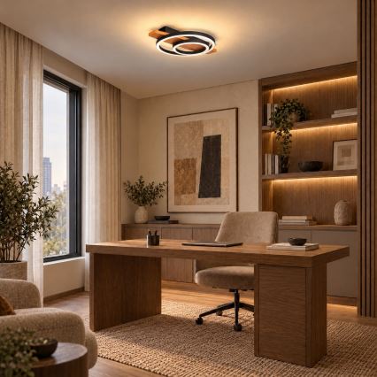 BRILAGI - Plafoniera LED PLANK LED/28W/230V 4000K 30x40 cm legno