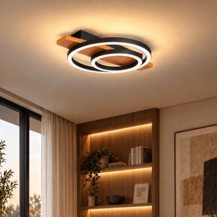 BRILAGI - Plafoniera LED PLANK LED/28W/230V 4000K 30x40 cm legno