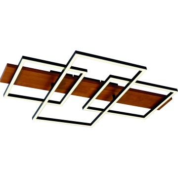 Brilagi - Plafoniera LED PLANK LED/35W/230V 4000K 55x90 cm in legno