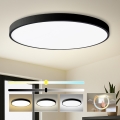Brilagi - Plafoniera LED POOL/180W/230V 3000/4000/6000K Ø 120 cm, nera