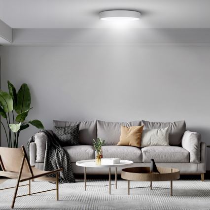 Brilagi - Plafoniera LED POOL, 36 W, 230 V, 3000/4500/6000 K, Ø 30 cm, bianca