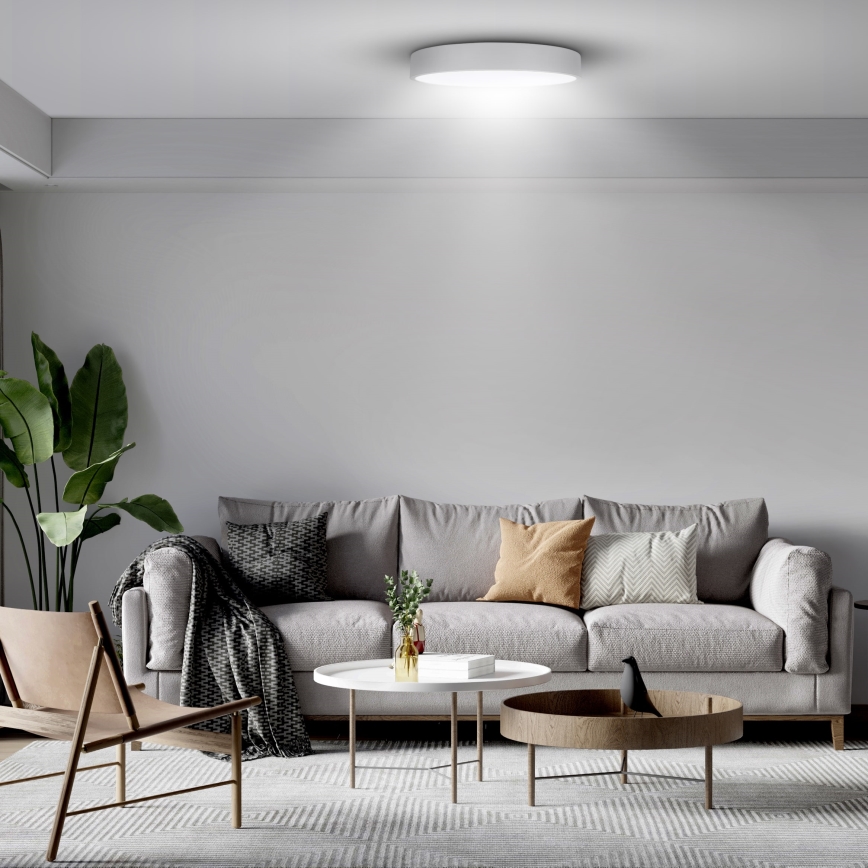 Brilagi - Plafoniera LED POOL, 36 W, 230 V, 3000/4500/6000 K, Ø 30 cm, bianca