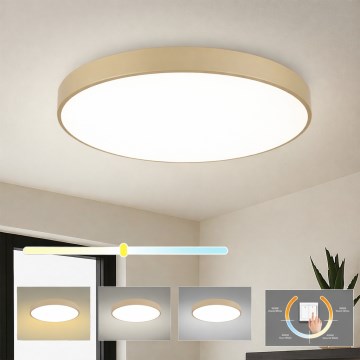 Brilagi - Plafoniera LED POOL LED/100W/230V 3000/4000/6000K Ø 80 cm beige