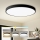 Brilagi - Plafoniera LED POOL LED/128W/230V 3000/4000/6000K Ø 100 cm nera