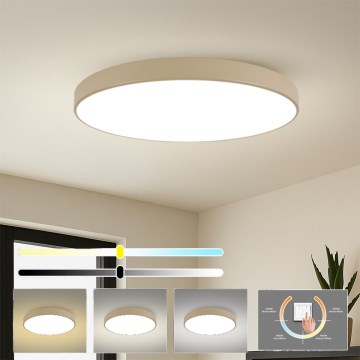 Brilagi - Plafoniera LED POOL LED/180W/230V 3000/4000/6000K Ø 120 cm beige