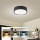Brilagi - plafoniera LED POOL LED/18W/230V 3000/4000/6000K pr. 20 cm nera
