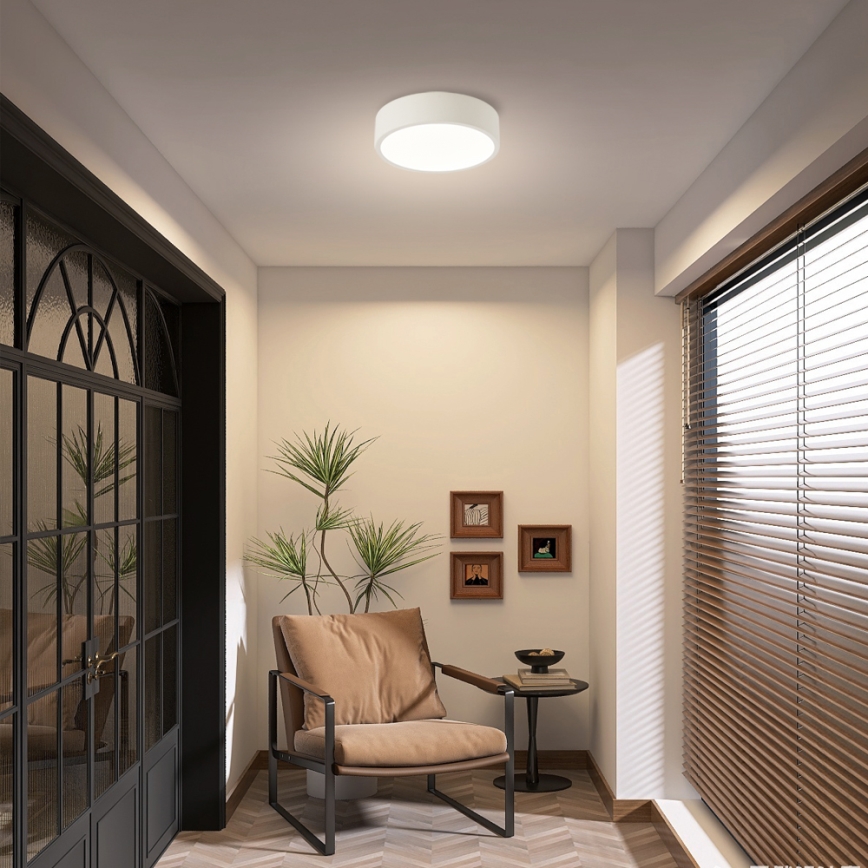 Brilagi - Plafoniera LED POOL LED/18W/230V 3000/4500/6000K Ø 20 cm bianca