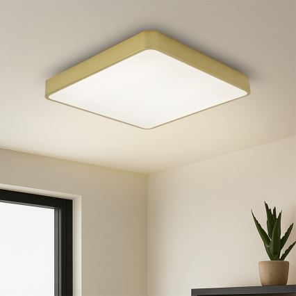 Brilagi - Plafoniera LED POOL LED/36W/230V 3000/4500/6000K 40x40 cm dorata