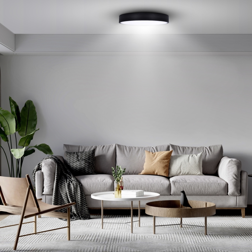 Brilagi - Plafoniera LED POOL LED/36W/230V 3000/4500/6000K diam. 30 cm nera