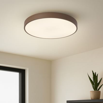 Brilagi - Lampada da soffitto a LED POOL LED/48W/230V 3000/4000/6000K Ø 40 cm marrone