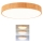 Brilagi - plafoniera LED POOL LED/48W/230V 3000/4000/6000K Ø 40 cm finitura effetto legno