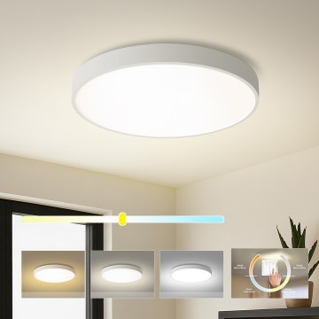 Brilagi - Plafoniera LED POOL LED/60W/230V 3000/4000/6000K 50 cm bianca