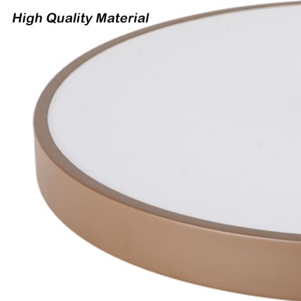 Brilagi - Plafoniera LED POOL, 60W/230V, 3000/4000/6000K, Ø 50 cm, marrone