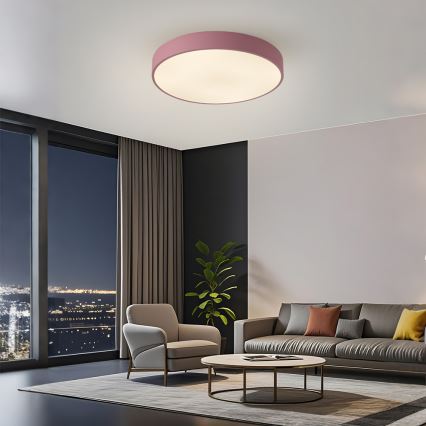 Brilagi - Plafoniera a LED POOL LED/60W/230V 3000/4000/6000K Ø 50 cm rosa