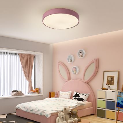 Brilagi - Plafoniera a LED POOL LED/60W/230V 3000/4000/6000K Ø 50 cm rosa