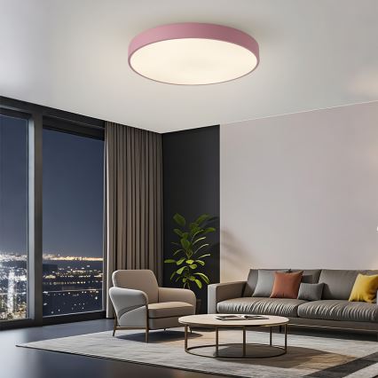 Brilagi - Plafoniera LED POOL LED/60W/230V 3000/4000/6000K Ø 60 cm rosa