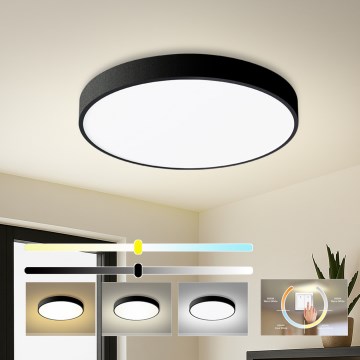 Brilagi - Plafoniera LED POOL LED/60W/230V 3000/4000/6000K Ø 60 cm nero