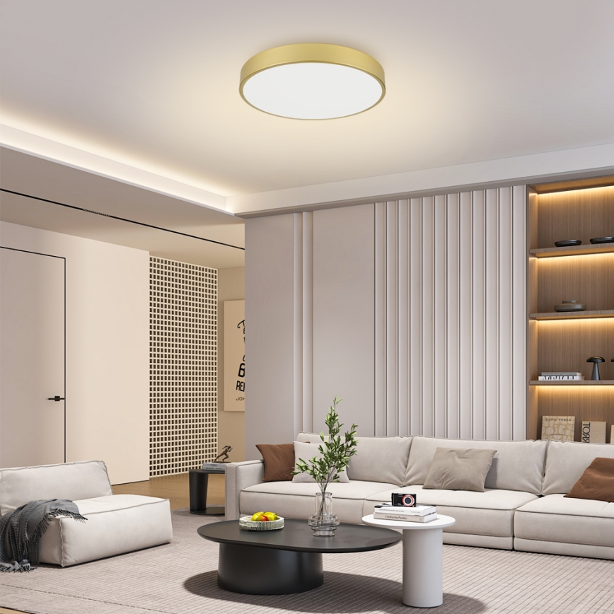 Brilagi - Plafoniera LED POOL LED/60W/230V 3000/4500/6000K diam. 60 cm dorata