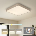 Brilagi - Plafoniera LED POOL SQUARE LED/48W/230V 3000/4000/6000K 50x50 cm beige