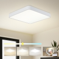 Brilagi - Plafoniera LED POOL SQUARE LED/48W/230V 3000/4000/6000K 50x50 cm bianca