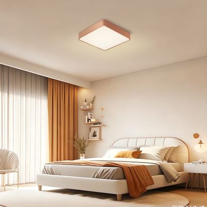 Brilagi - Plafoniera LED POOL SQUARE/48W/230V 3000/4000/6000K 50x50 cm bronzo
