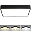 Brilagi - Plafoniera LED POOL SQUARE LED/48W/230V 3000/4500/6000K 50x50 cm nero
