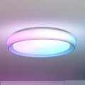Brilagi - Plafoniera LED RGB dimmerabile FLOCO LED/30W/230V Ø 39,5 cm 3000-6500K Wi-Fi Tuya + LED/6W + telecomando
