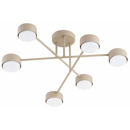 Brilagi - LED RGB+CCT dimmerabile lampadario a soffitto MONO 6xGX53/14W/230V 2700-6500K Wi-Fi Tuya nero
